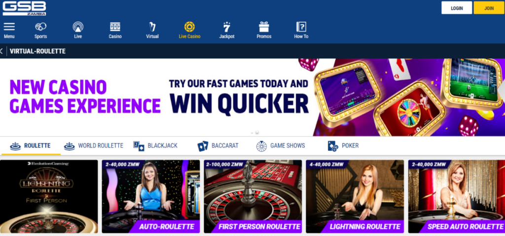 overview of Gal Sport Betting casino